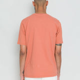 Contrast Sleeve T-Shirt - Rust