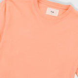 Contrast Sleeve T-Shirt - Faded Orange