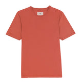 Contrast Sleeve T-Shirt - Rust