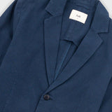 Cotton Linen Blazer - Navy