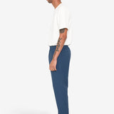 Drawcord Assembly Pant - Soft Indigo Overdyed Stripe