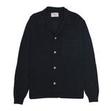 Knitted Shirt - Soft Black