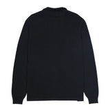 Knitted Shirt - Soft Black