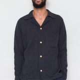 Knitted Shirt - Soft Black