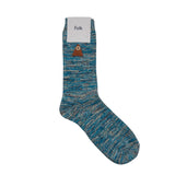 Melange Sock - Ocean Blue Mix