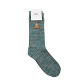 Melange Socks - Green Mix