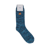 Melange Socks - Cyan Mix