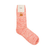 Melange Sock - Ochre Pink Mix