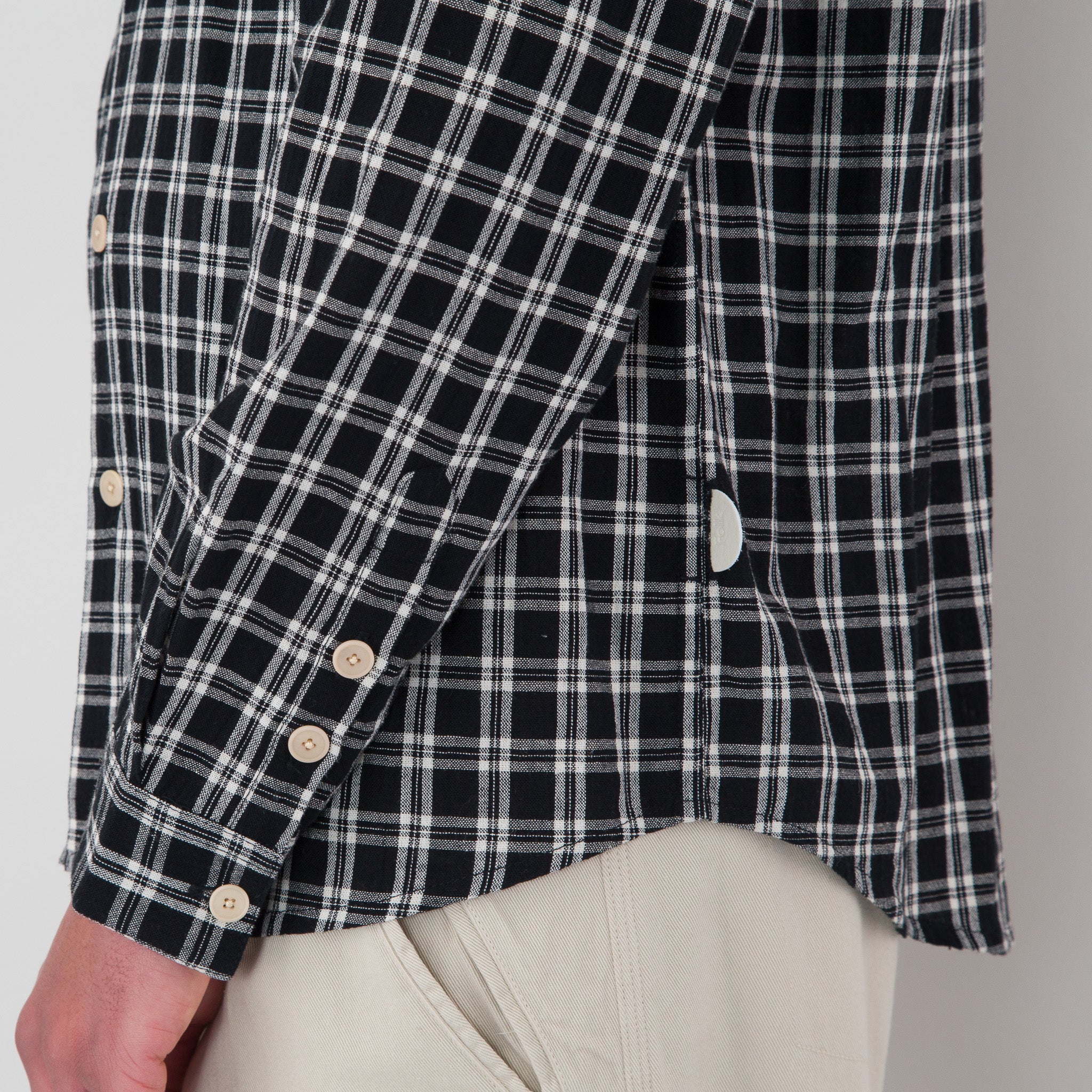 Folk | Relaxed Fit Shirt - Black Check