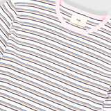 Multistripe T-Shirt - Ecru Mix