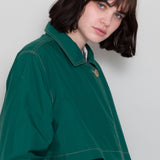 Oversized Trenchcoat - Bottle Green