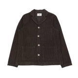 Patch Jacket - Black Olive Cord