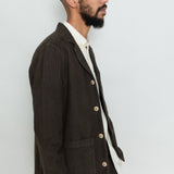 Patch Jacket - Black Olive Cord