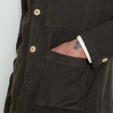 Patch Jacket - Black Olive Cord