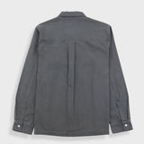 Patch Overshirt - Charcoal Hemp Canvas