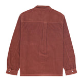 Patch Overshirt - Dark Rust Heavy Cord