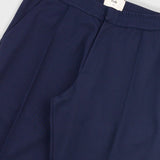 Pintuck Jersey Trouser - Navy