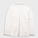 Pleated Shirt - White