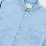 Relaxed Fit Shirt - Indigo Microcheck