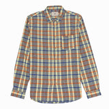 Relaxed Fit Shirt - Soft Yellow  Multi Check