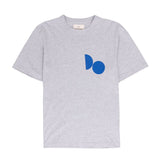 Relaxed T-Shirt - Grey Melange Circle Print KG