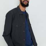 Revere Overshirt - Soft Black