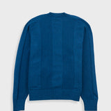 Saddle Cardigan - Navy Mix