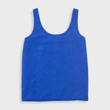 Scoop Back Vest - Washed Cobalt