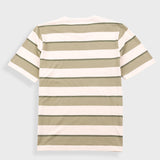 Shadow Stripe T-Shirt - Light Sage Melange