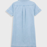 Shirt Dress - Heavy Bleach Denim