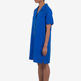 Shirt Dress - Washed Cobalt