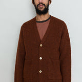 Signal Cardigan - Rust