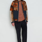 Signal Fleece - Rust Multi Jacquard