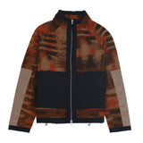 Signal Fleece - Rust Multi Jacquard