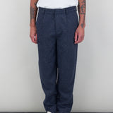 Signal Trouser - Navy Wool Melange