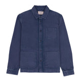 Twill Assembly Jacket - Dusty Blue