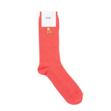 Waffle Sock - Coral