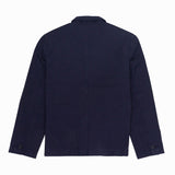 Wide Fit Blazer - Navy Linear Texture