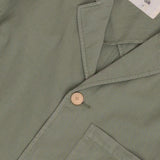 Wide Fit Blazer - Sage Summer Twill