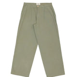 Wide Fit Trouser - Sage Summer Twill