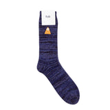 Wool Melange Sock - Navy Mix