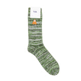 Wool Melange Sock - Olive Mix