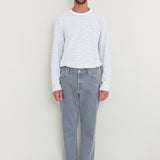 5 Pocket Trouser - Silver Denim