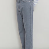 5 Pocket Trouser - Silver Denim