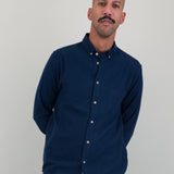 Classic Shirt - Navy Flannel