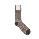 Melange Wool Sock - Dark Sage Melange