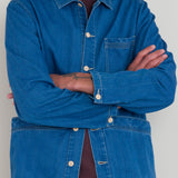 Meyer Shirt Jacket - Herringbone Denim