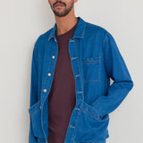 Meyer Shirt Jacket - Herringbone Denim