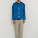 Meyer Shirt Jacket - Herringbone Denim