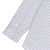 Relaxed Fit Shirt - Ice Blue Textured Stripe